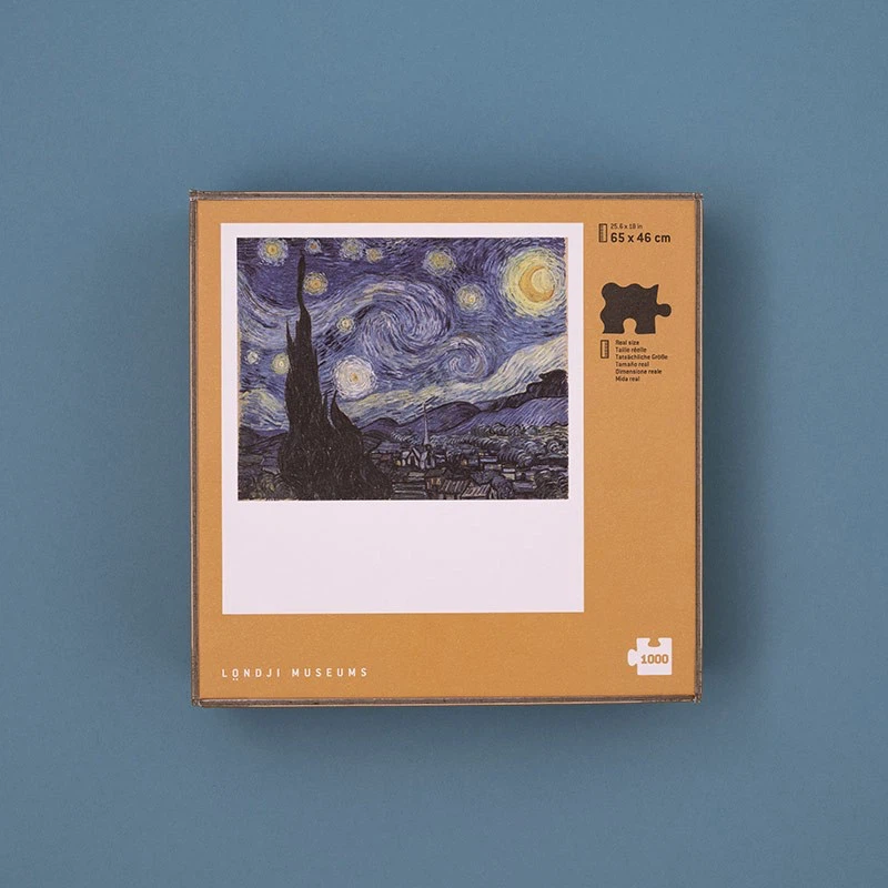 Van Gogh Starry Night 1000 Piece Puzzle - photo 4