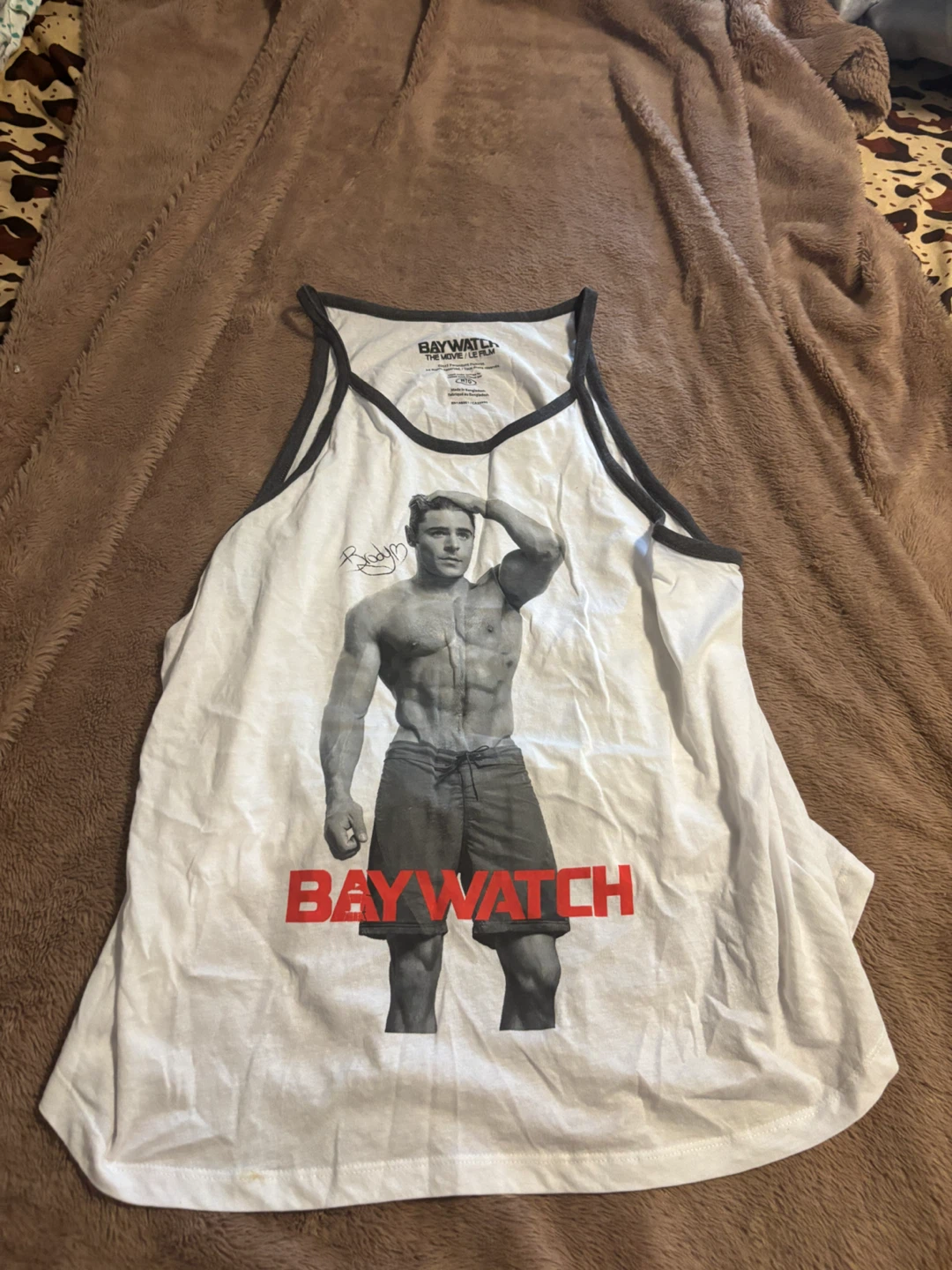 Baywatch Tank Top Men's Size L/G
