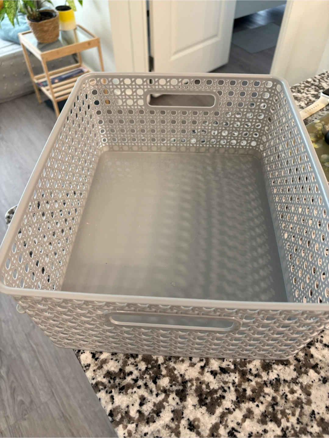 Grey Storage Basket Sets Of 3