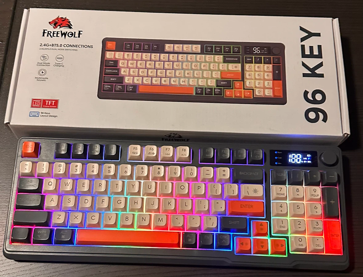 FREEWOLF M96 96 Key Mechanical Keyboard - photo 2