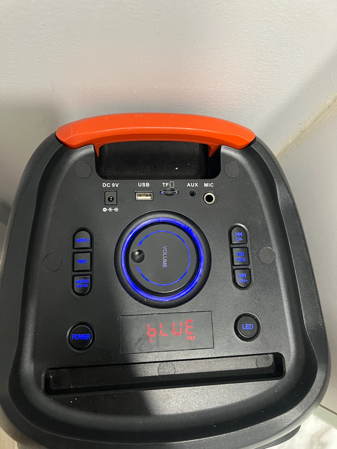 Portable Bluetooth Speaker with LED Lights - photo 5