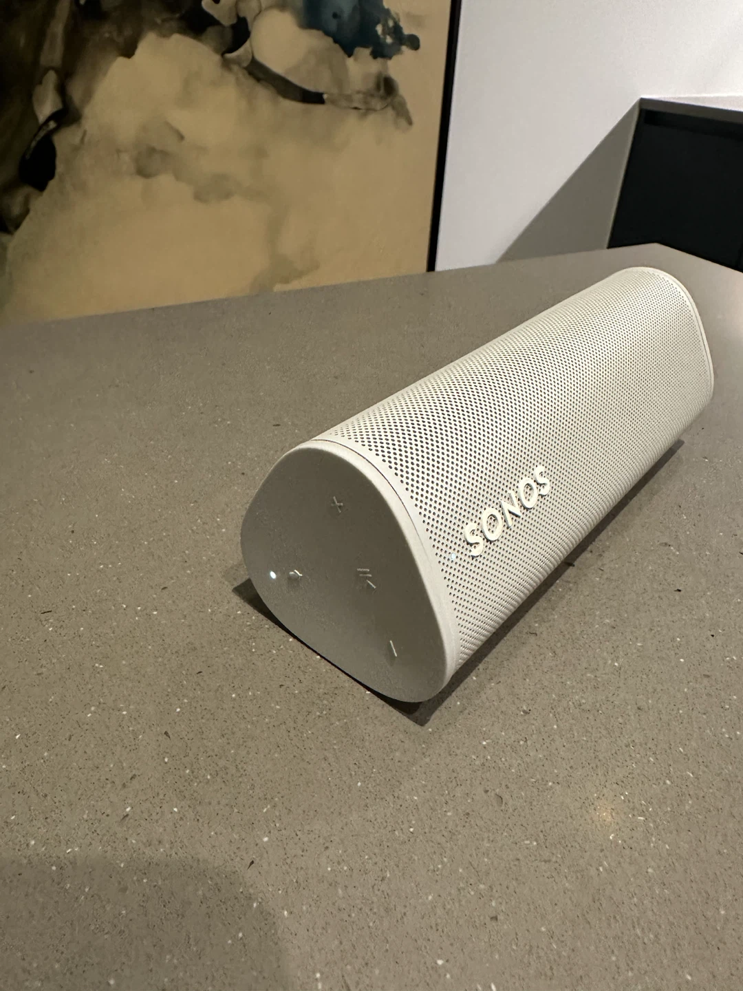 White Sonos Roam Portable Smart Speaker - photo 4
