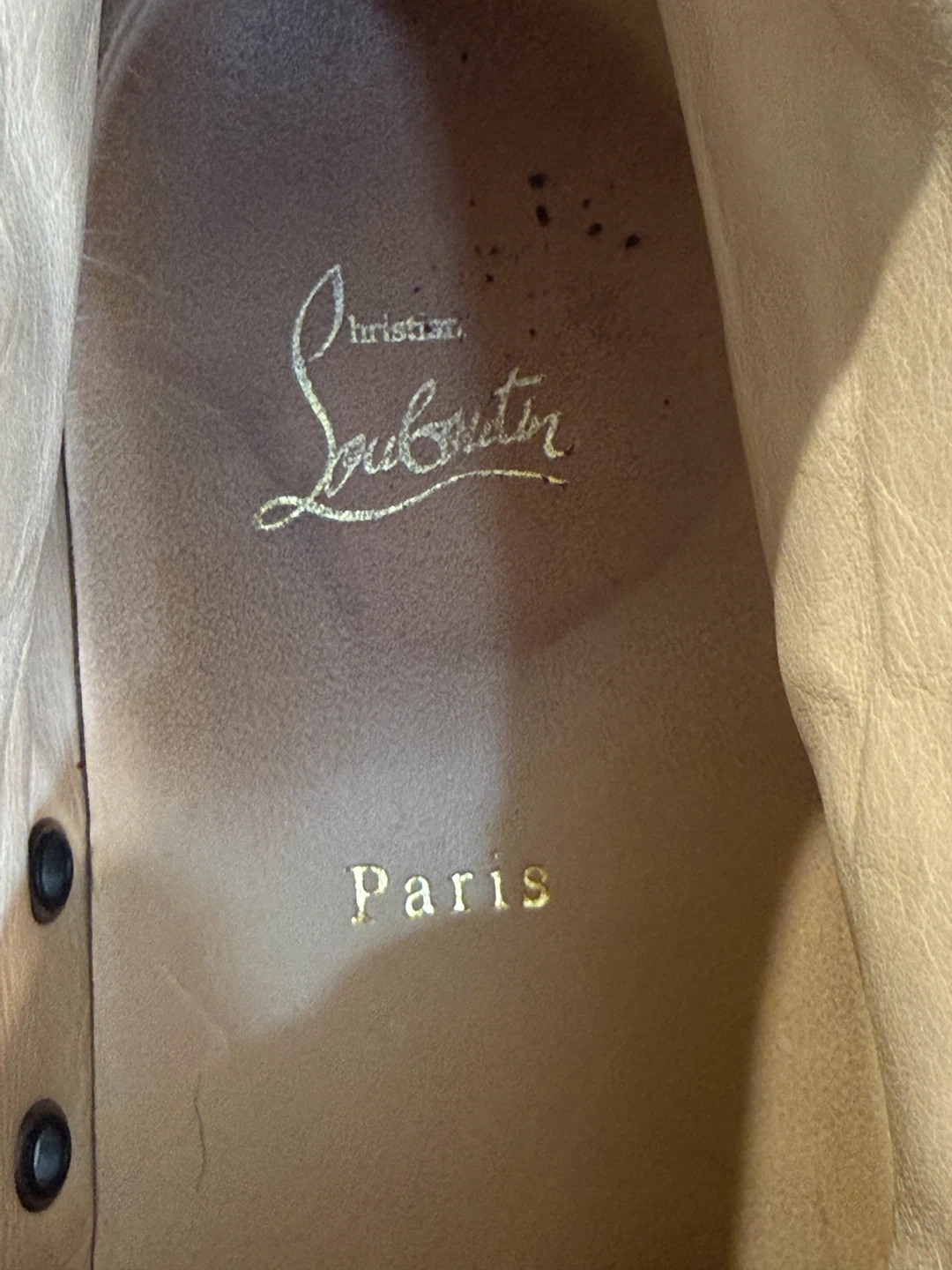 Christian Louboutin Black Python Print Sneakers - photo 4