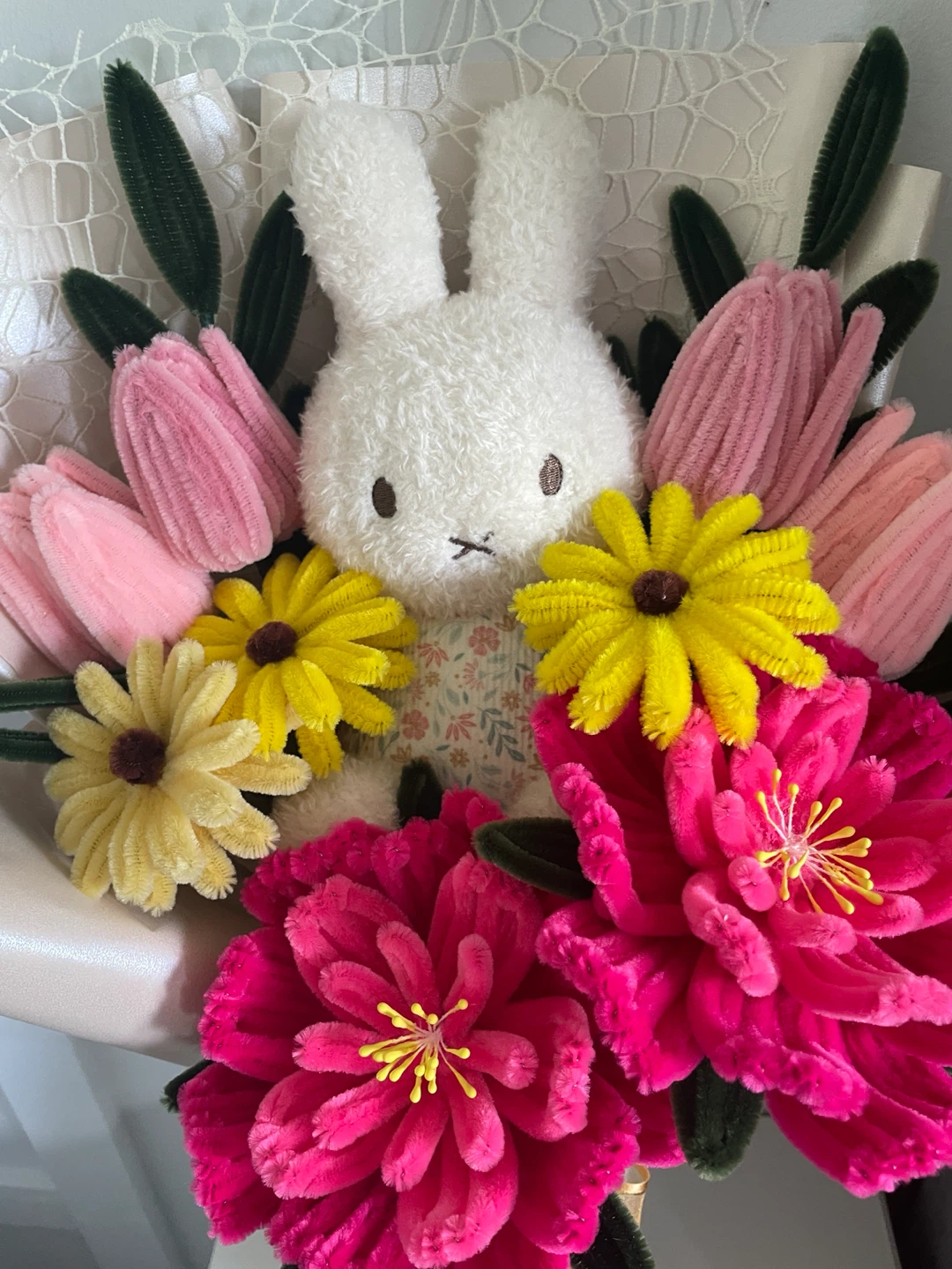 Miffy pipe cleaner Flower Bouquet - photo 2