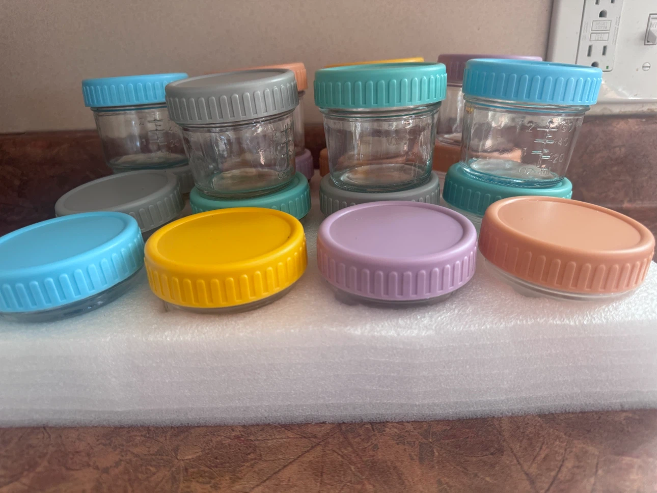 Assorted Small Glass Jars with Lids - photo 2