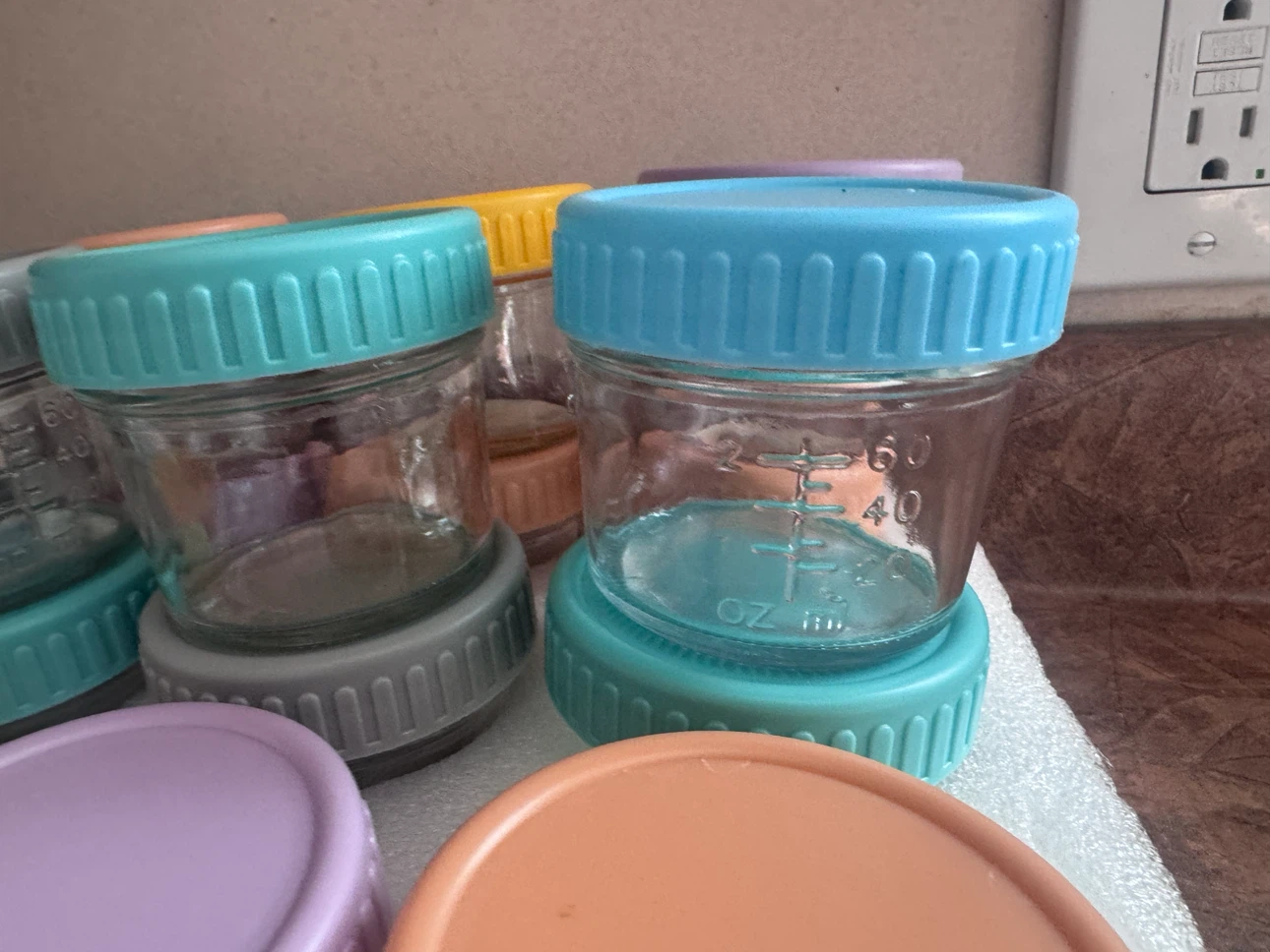 Assorted Small Glass Jars with Lids - photo 3