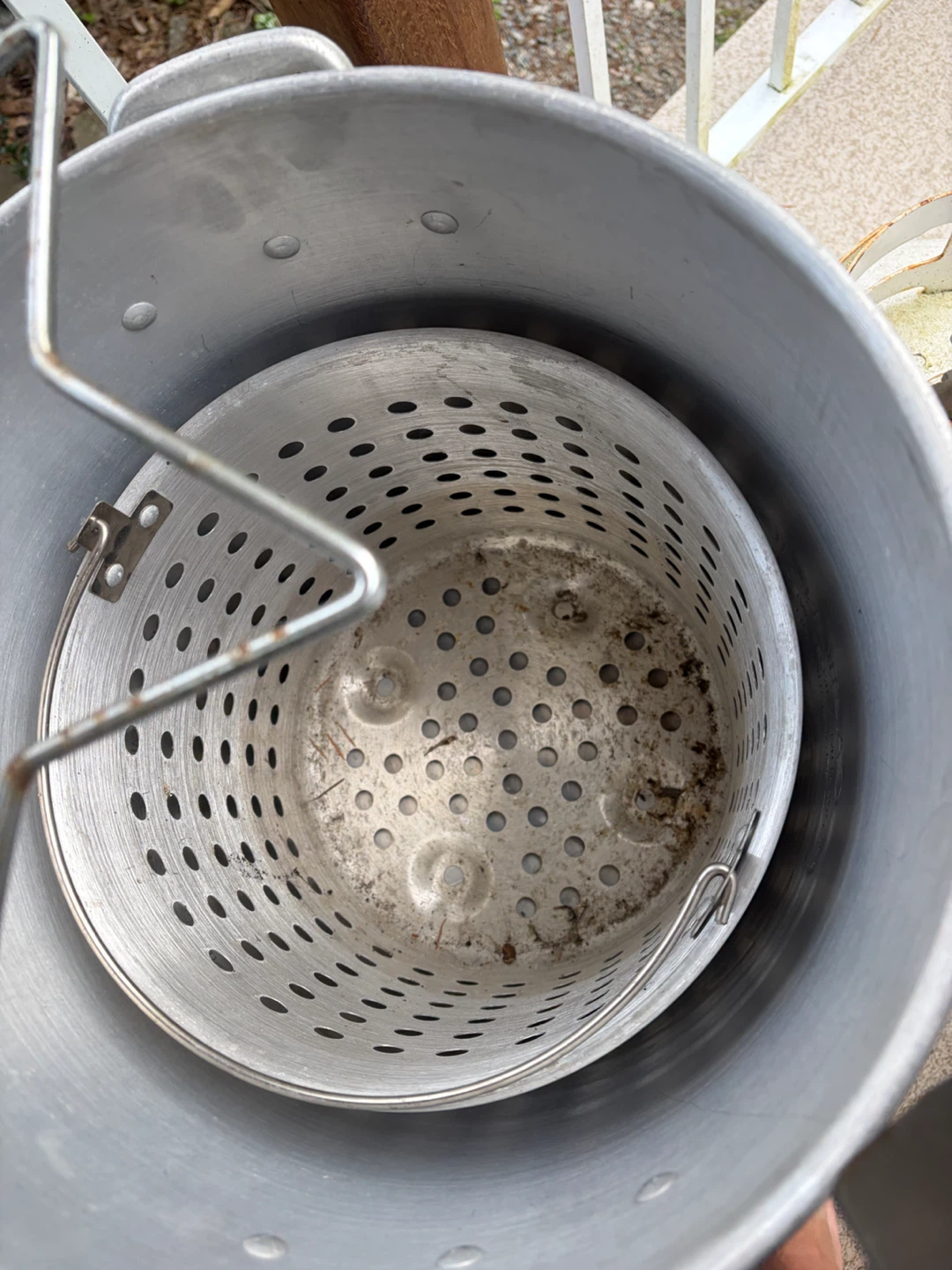 Large Aluminum Deep Fryer Pot with Basket - photo 4