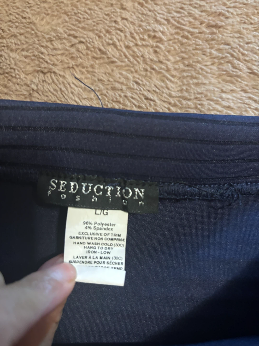 Seduction Fashion Navy Blue Pencil Skirt - photo 2
