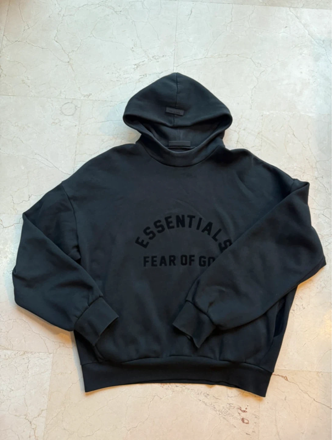 Used Black Essentials Fear of God Hoodie - photo 3