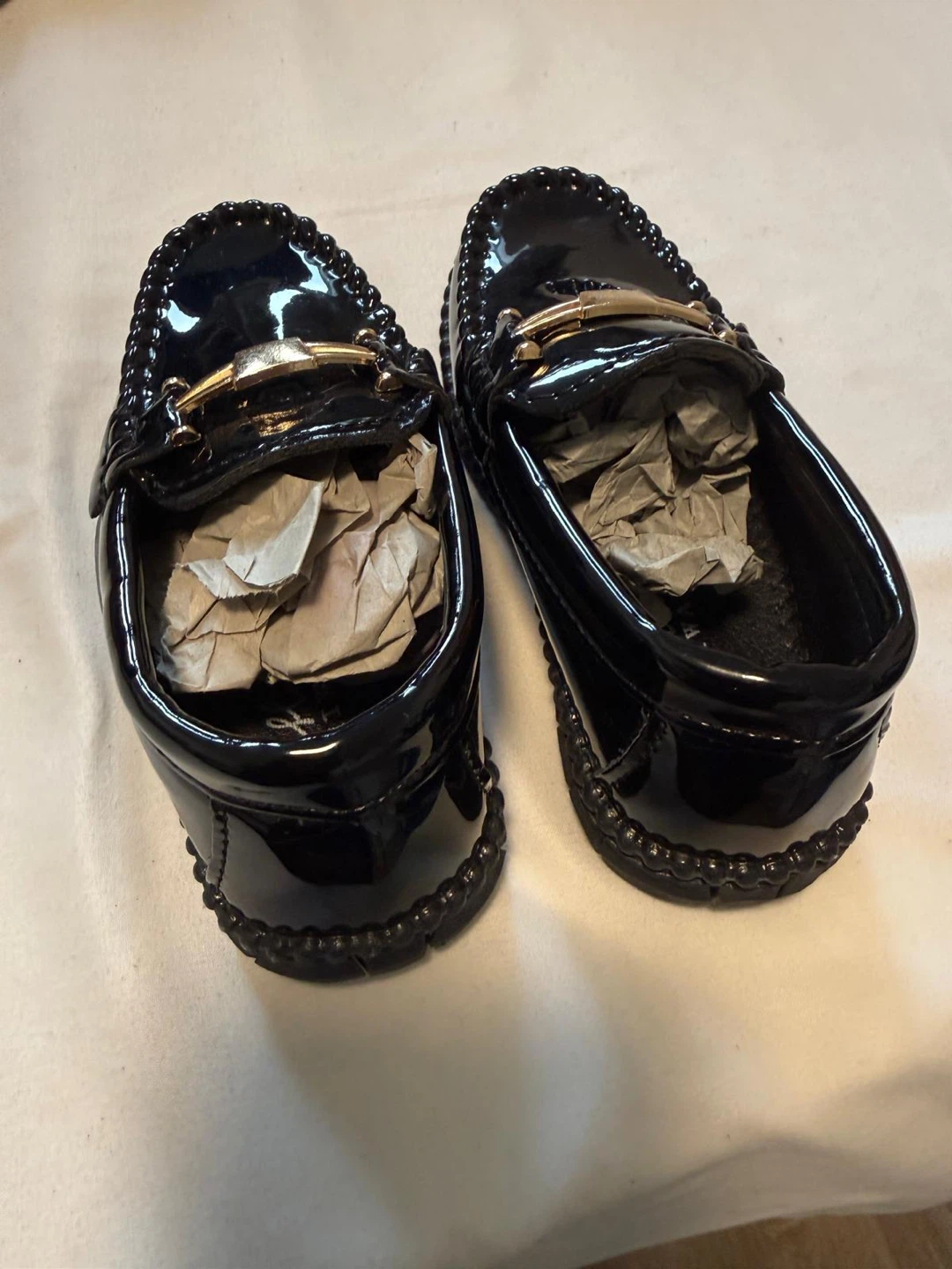 Black Patent Loafers - Size 25 - photo 5