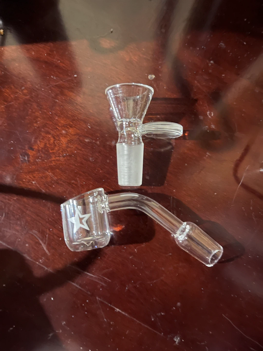 Glass Bowl and Banger Set