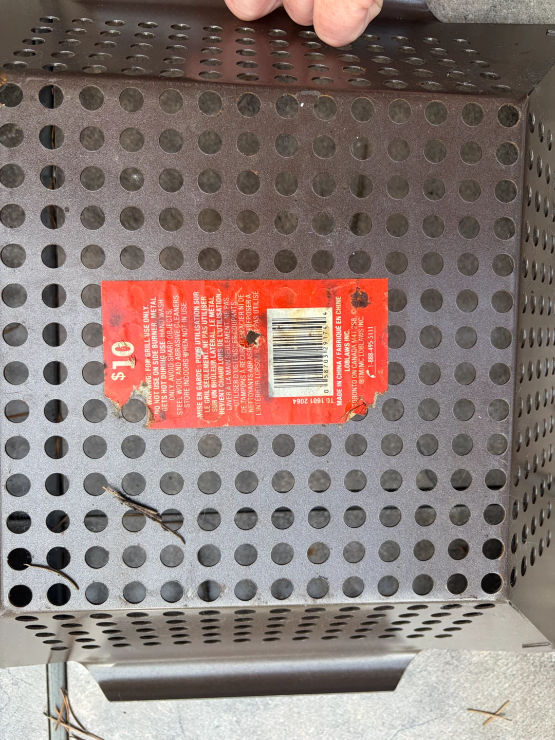 Perforated Grill Basket - photo 2