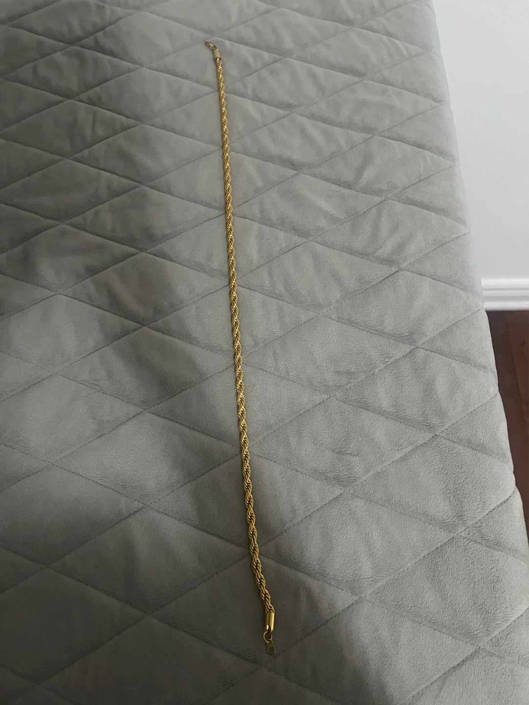 Gold Rope Chain Necklace - photo 2