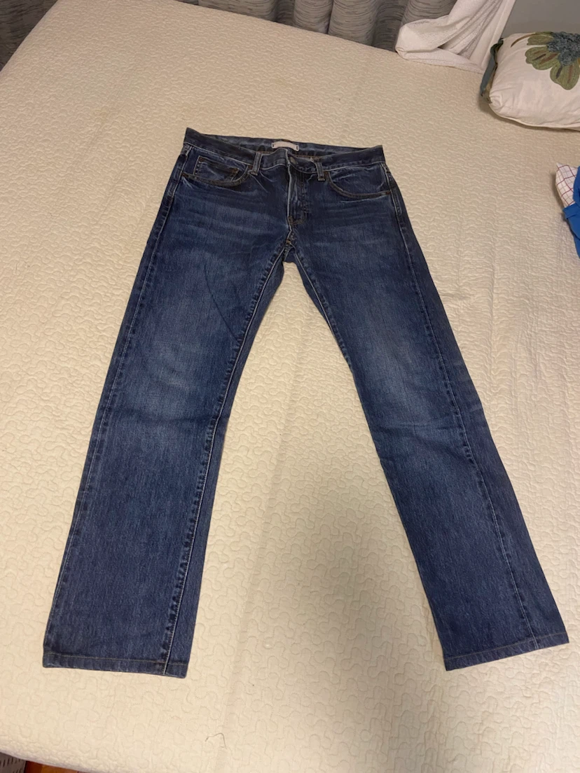 (Two Pairs) 2014 Vintage Uniqlo Selvedge Raw Denim Jeans