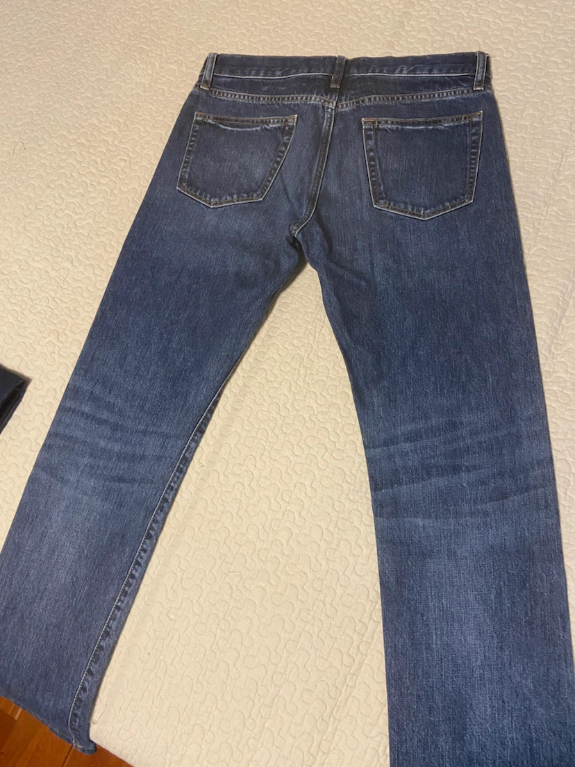 (Two Pairs) 2014 Vintage Uniqlo Selvedge Raw Denim Jeans - photo 2