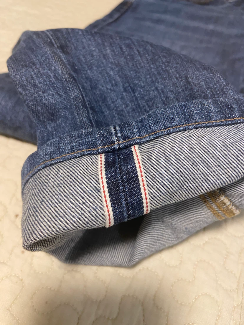 (Two Pairs) 2014 Vintage Uniqlo Selvedge Raw Denim Jeans - photo 4