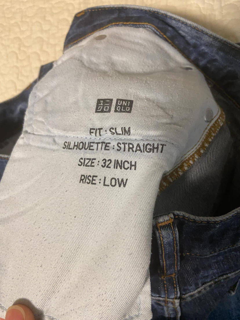 (Two Pairs) 2014 Vintage Uniqlo Selvedge Raw Denim Jeans - photo 5