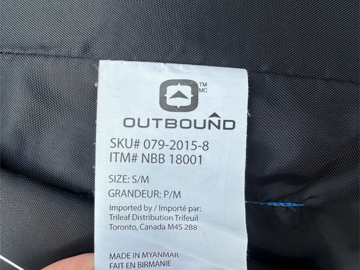 Outbound Blue Life Jacket - Small/Medium - photo 3