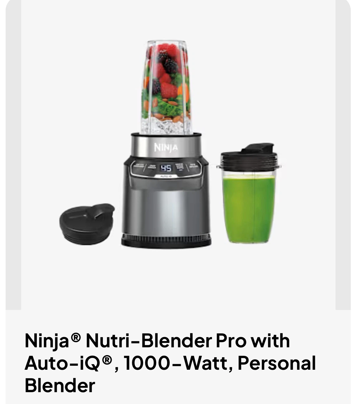 Brand new Ninja Nutri-Blender Pro 1000 Watt - photo 4