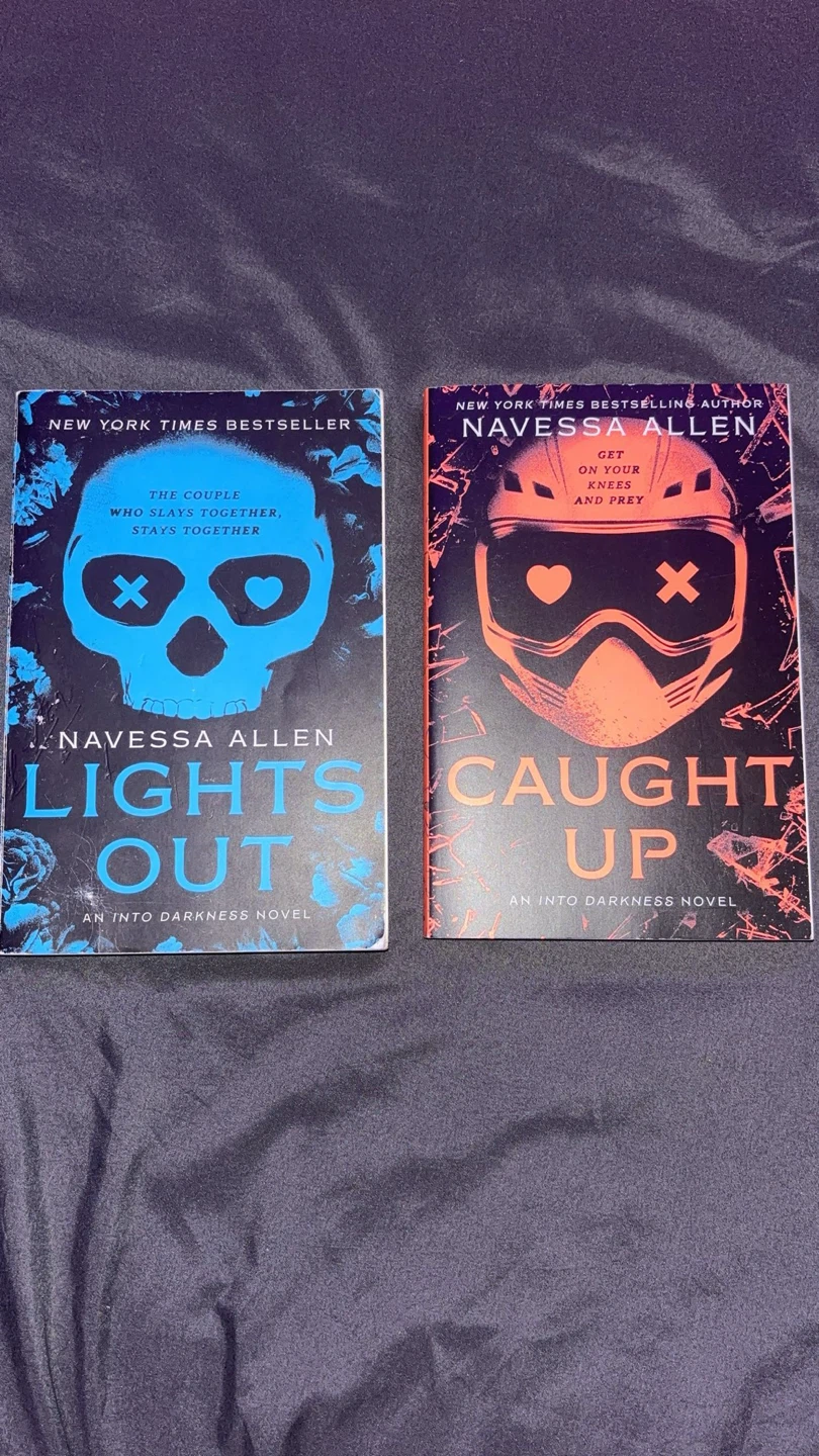 Navessa Allen "Lights Out" & "Caught Up" Books