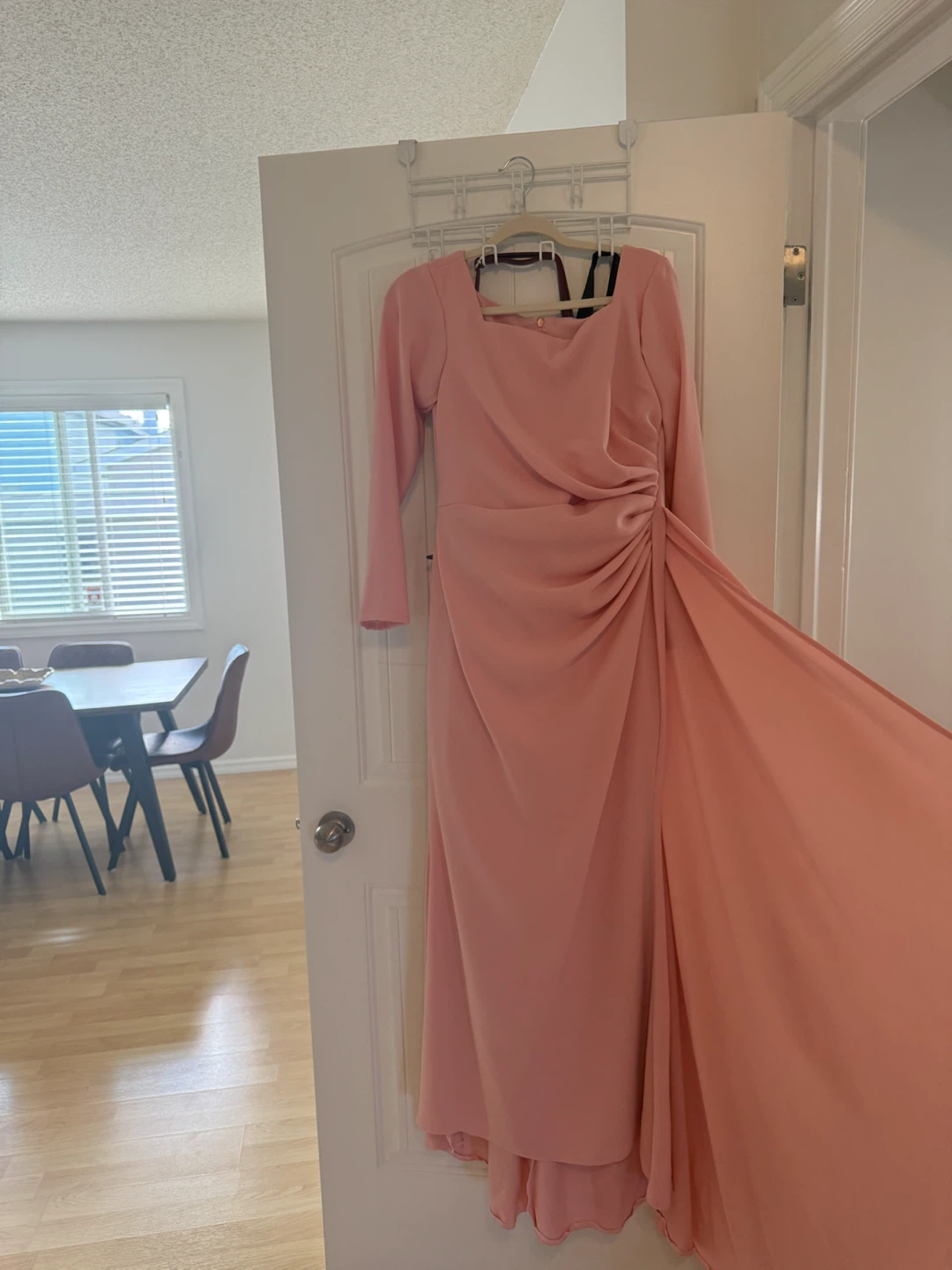 Pink Ruched Maxi Dress - photo 3
