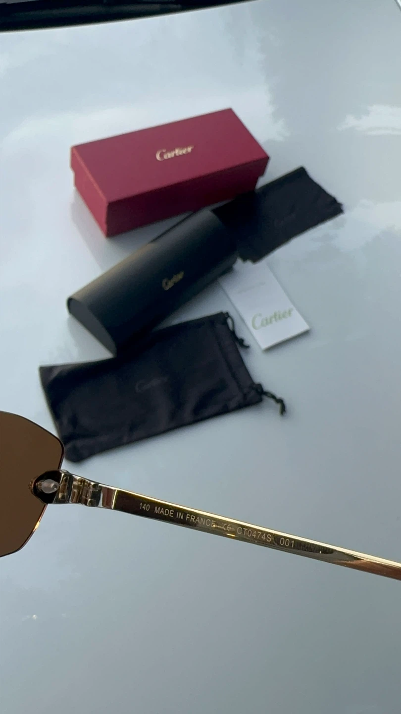 Cartier Sunglasses - Brown Lenses - photo 4