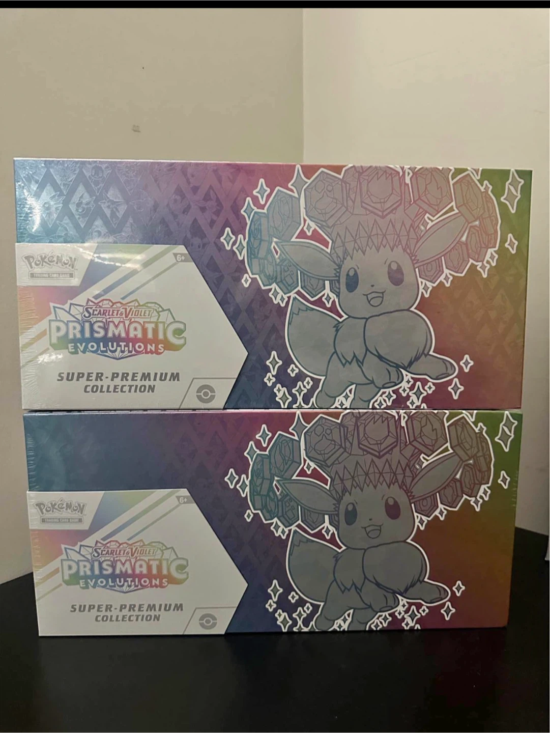 Pokémon Prismatic Evolutions Super-Premium Collection (2 Boxes)