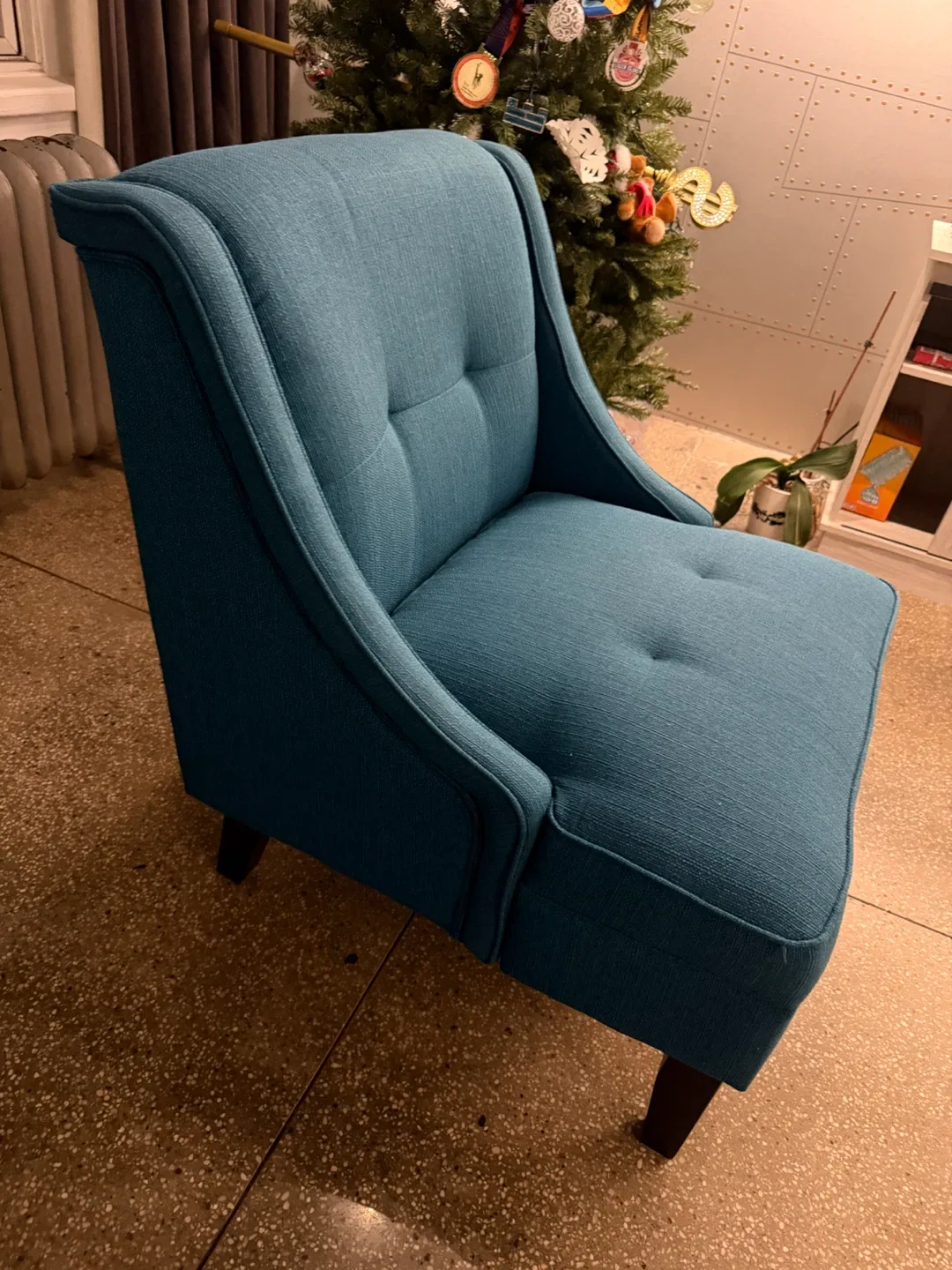 Teal Accent Chair - photo 2