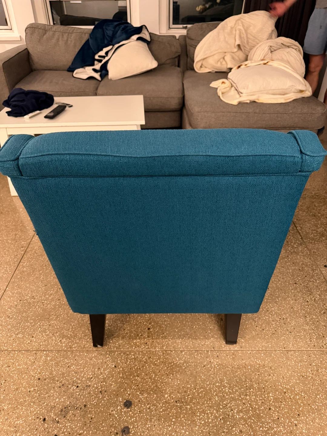 Teal Accent Chair - photo 4