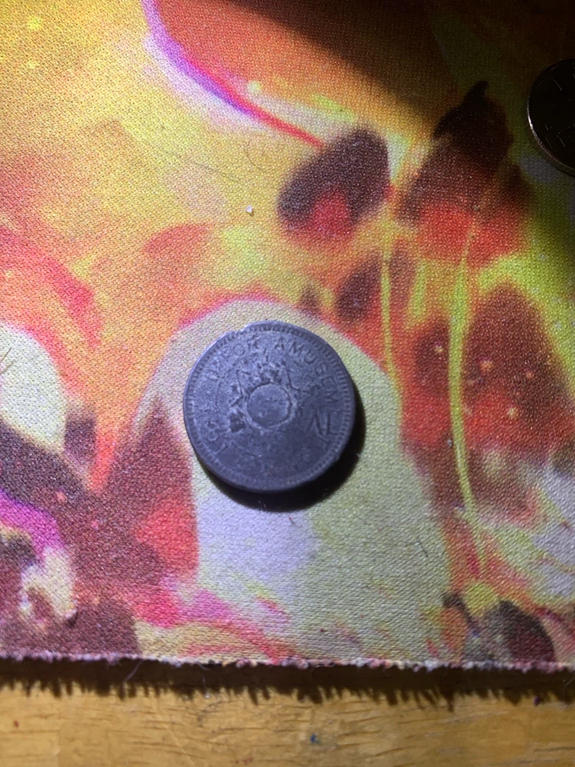 Rare Vintage B.A.N.CO "Good For Amusement" Token - Crown Logo