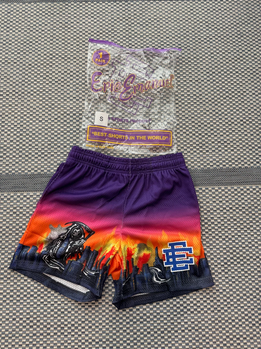 Eric Emanuel "Best Shorts In The World" Size Small