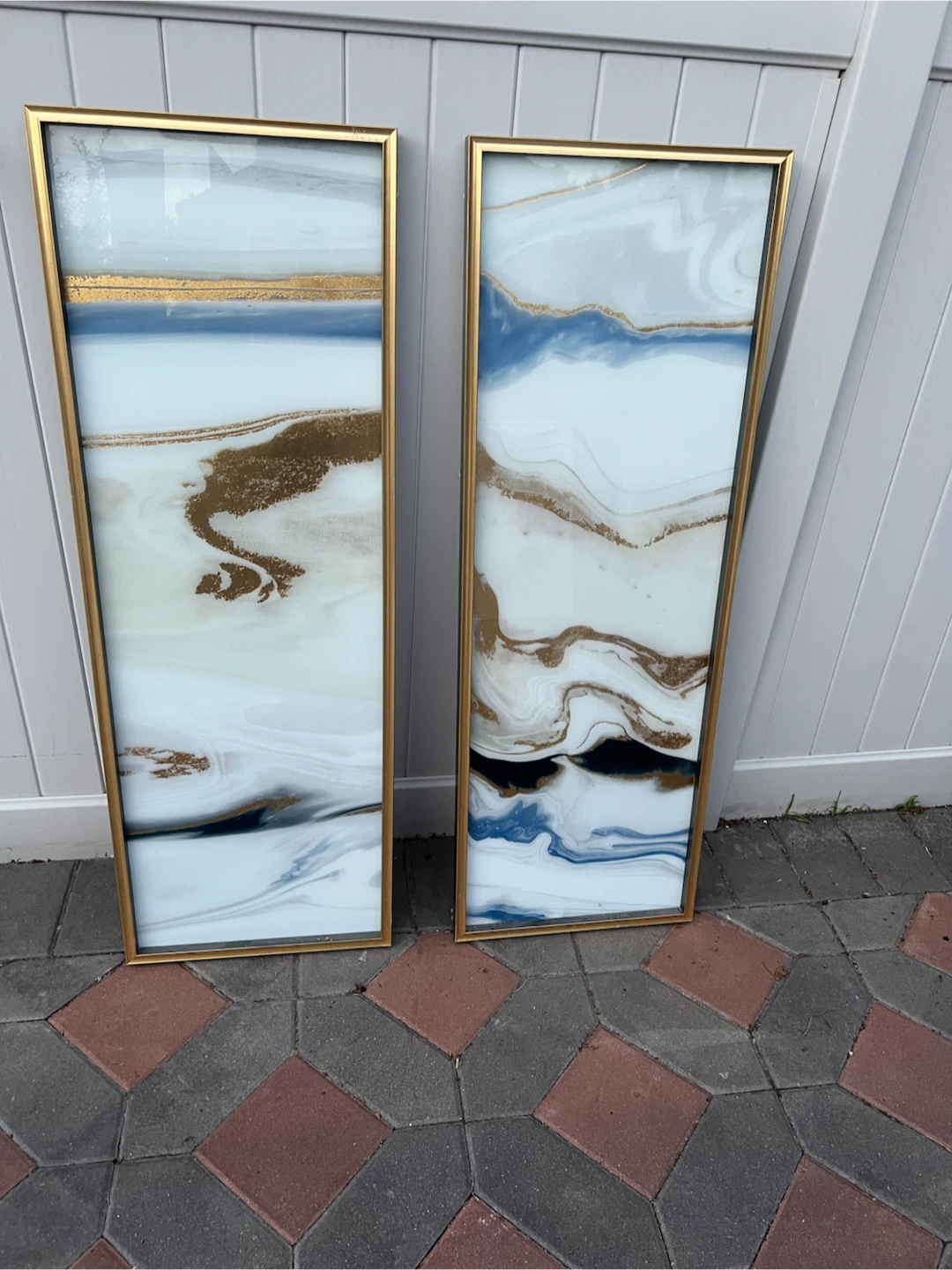 Set of 3 Framed Wall Art Pictures - photo 2