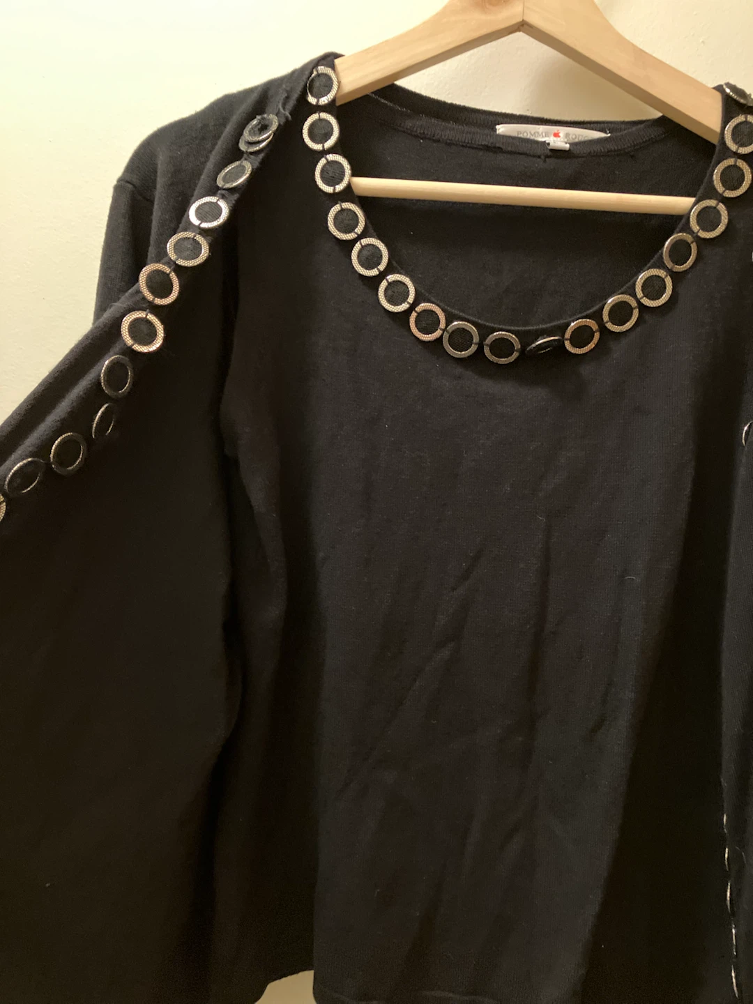 Pomme Rouge Black Sweater L/XL - photo 2