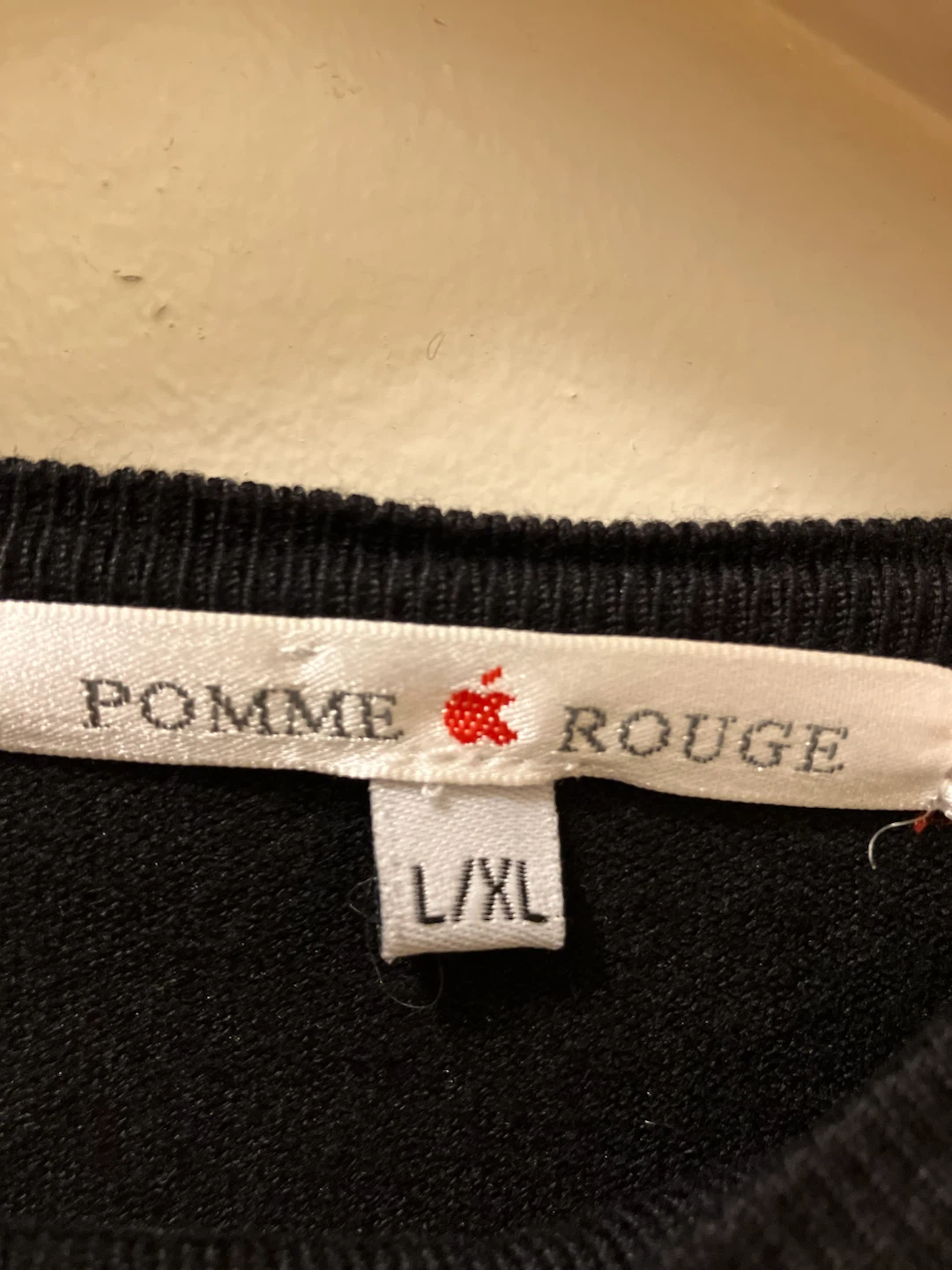 Pomme Rouge Black Sweater L/XL - photo 3