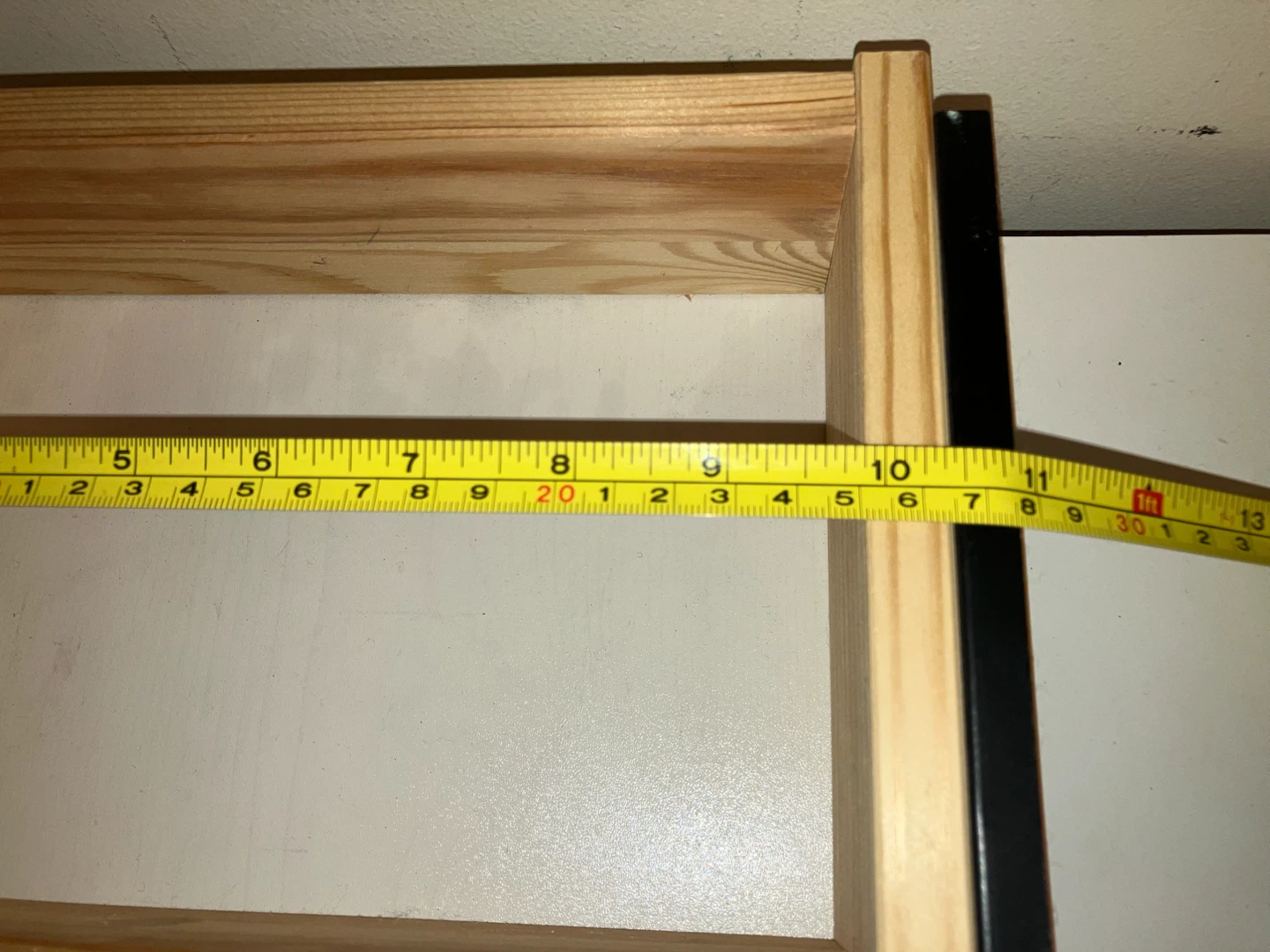 Wooden Storage Box with Black Accents - photo 5