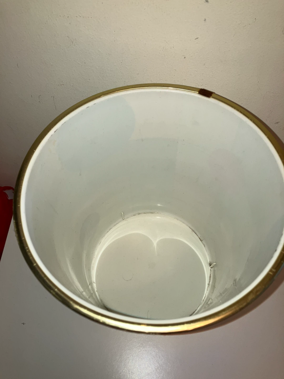 Decorative Trash Can with Polka Dot Design - photo 3