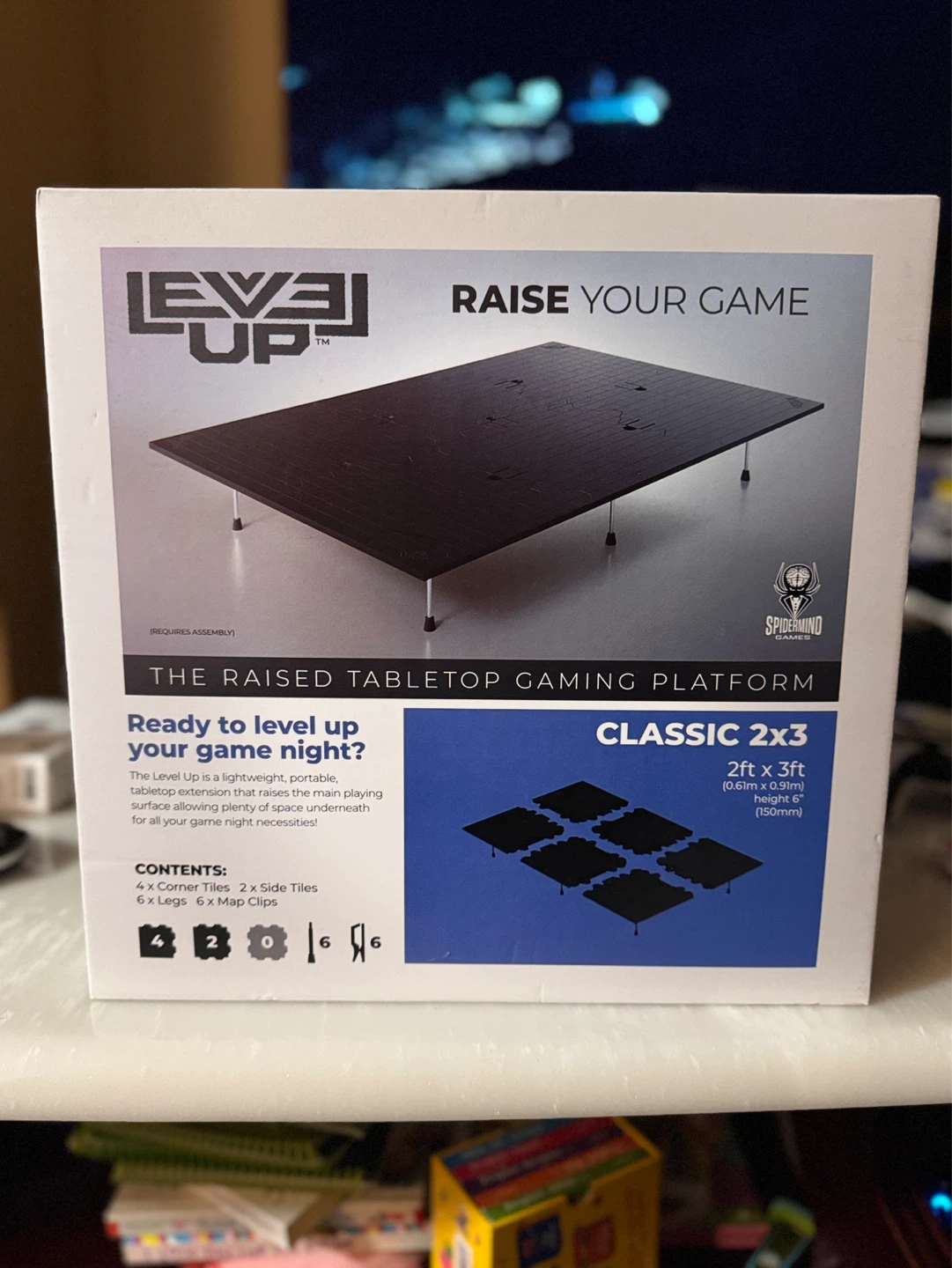 Level Up Classic 2x3 Tabletop Gaming Platform