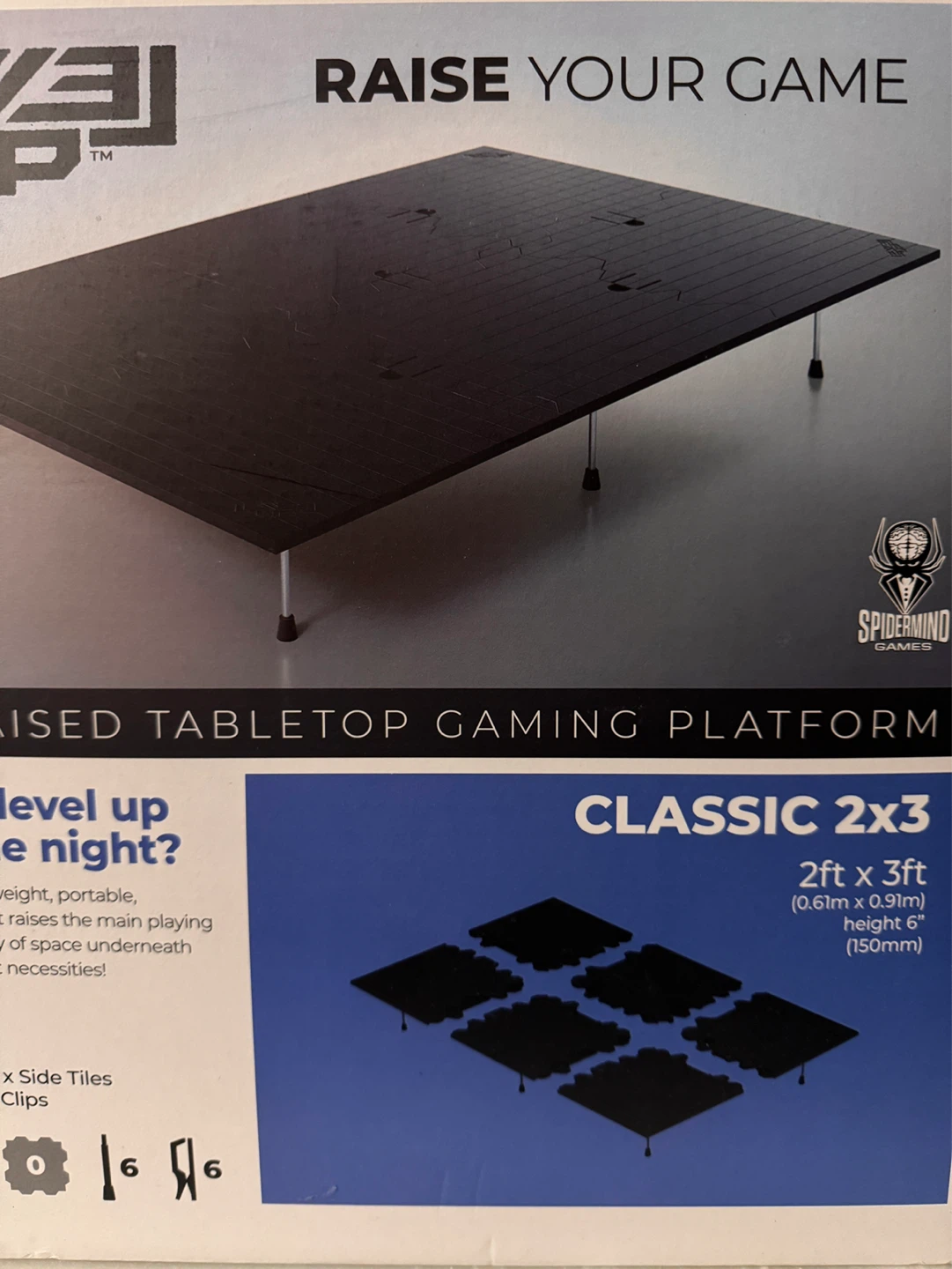 Level Up Classic 2x3 Tabletop Gaming Platform - photo 2