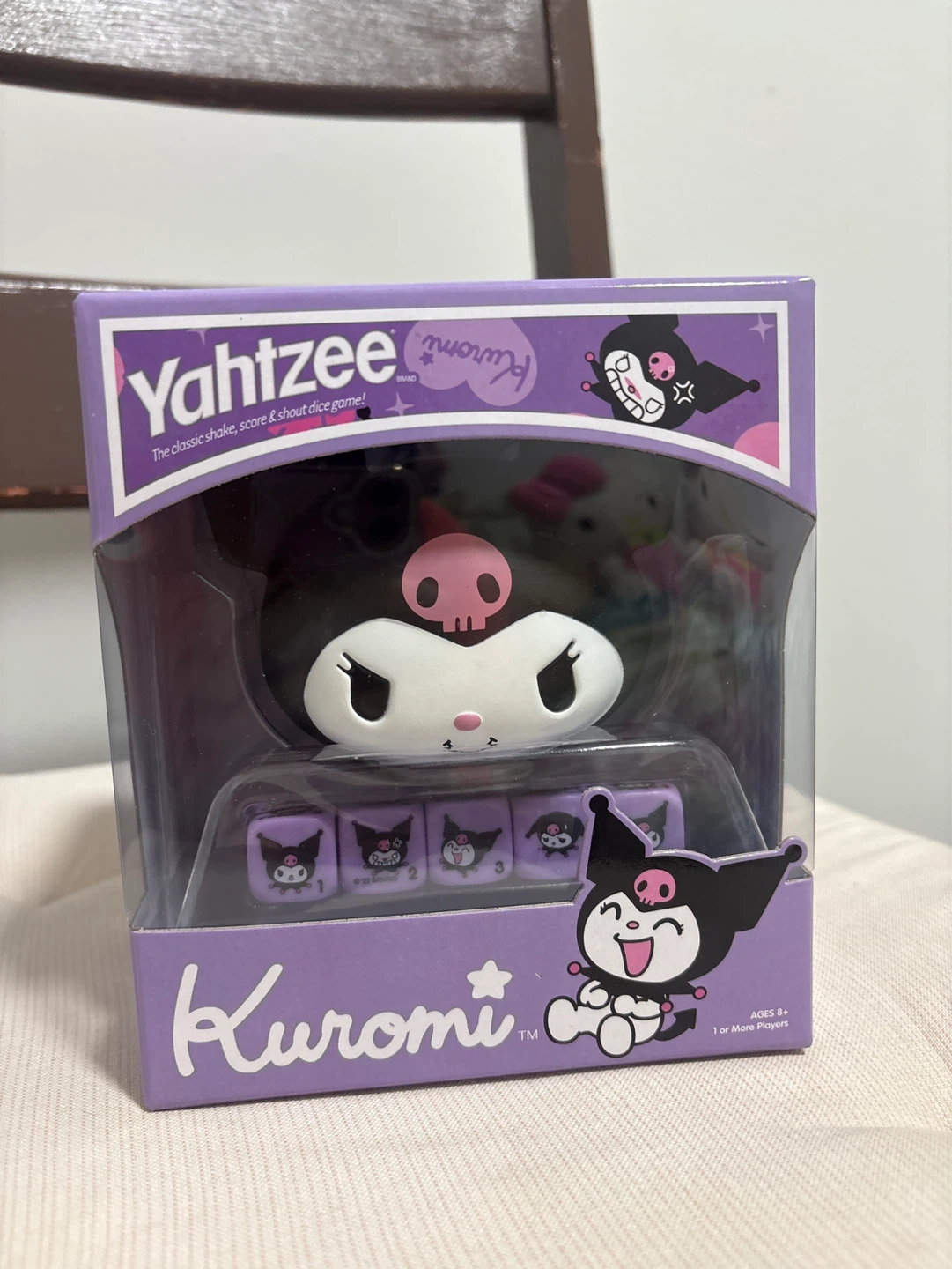 Yahtzee Kuromi Dice Game