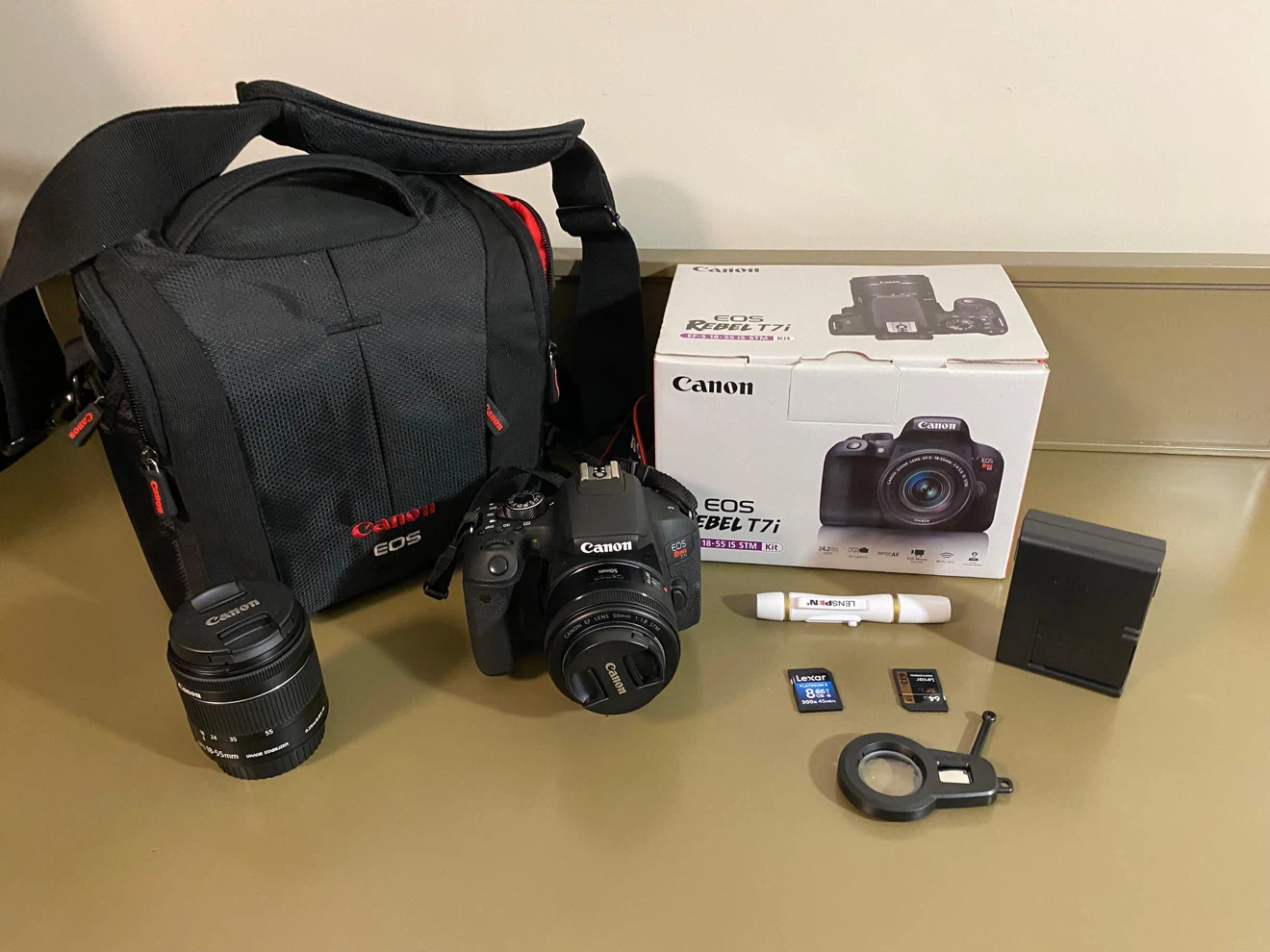 Canon EOS Rebel T7i DSLR Camera Kit - photo 2