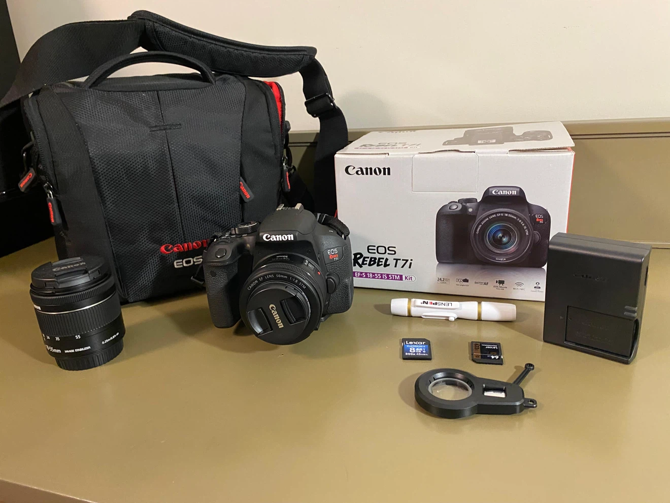 Canon EOS Rebel T7i DSLR Camera Kit - photo 3