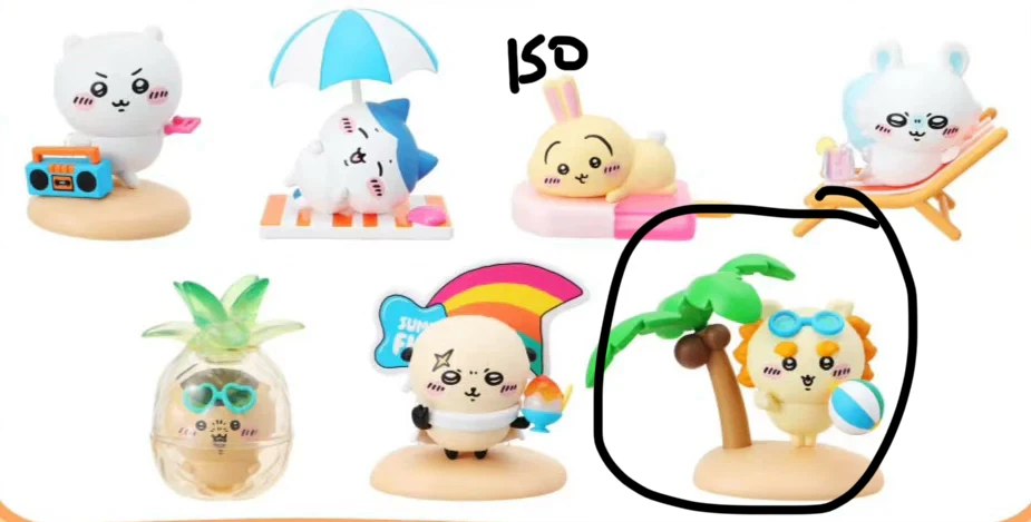 Chiikawa summer figures
