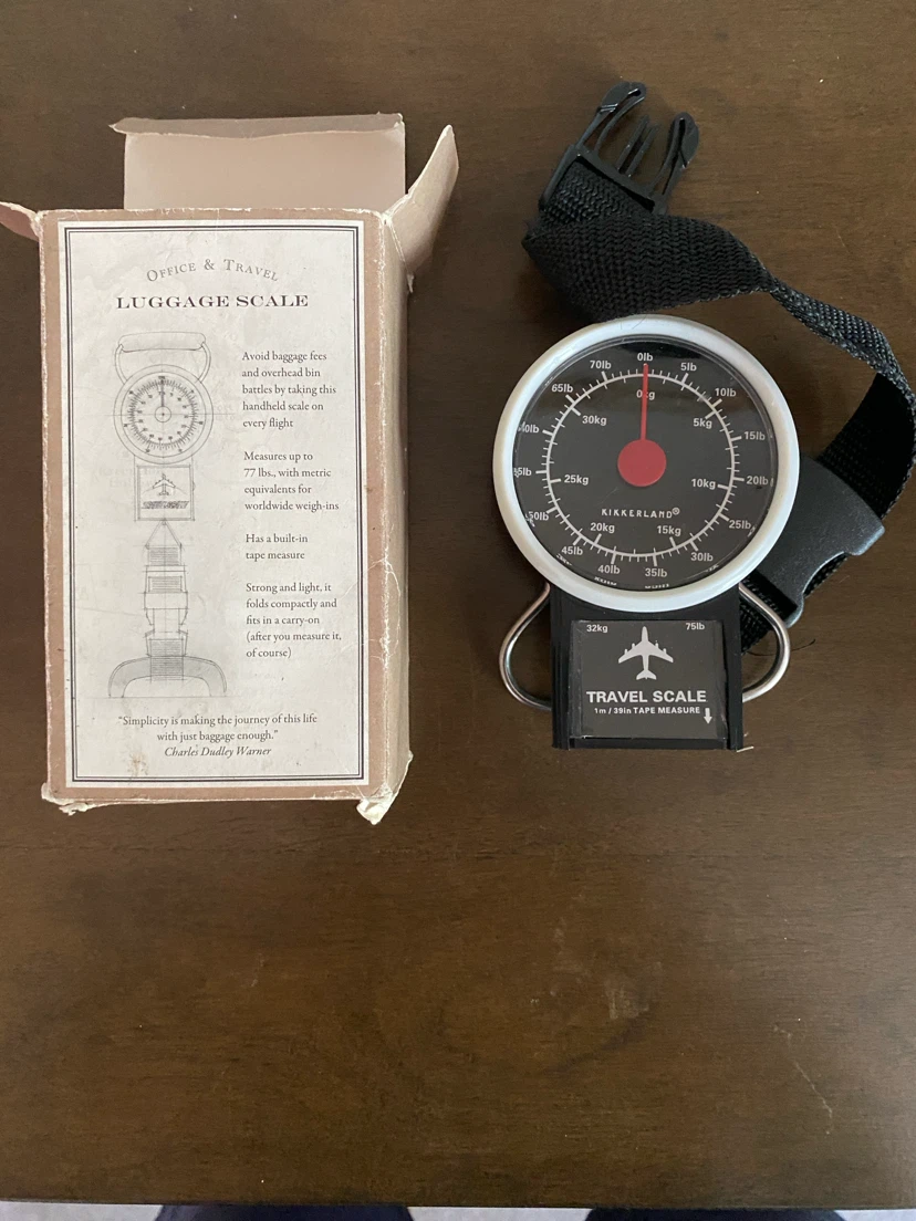 Travel Luggage Scale by Restoration Hardware