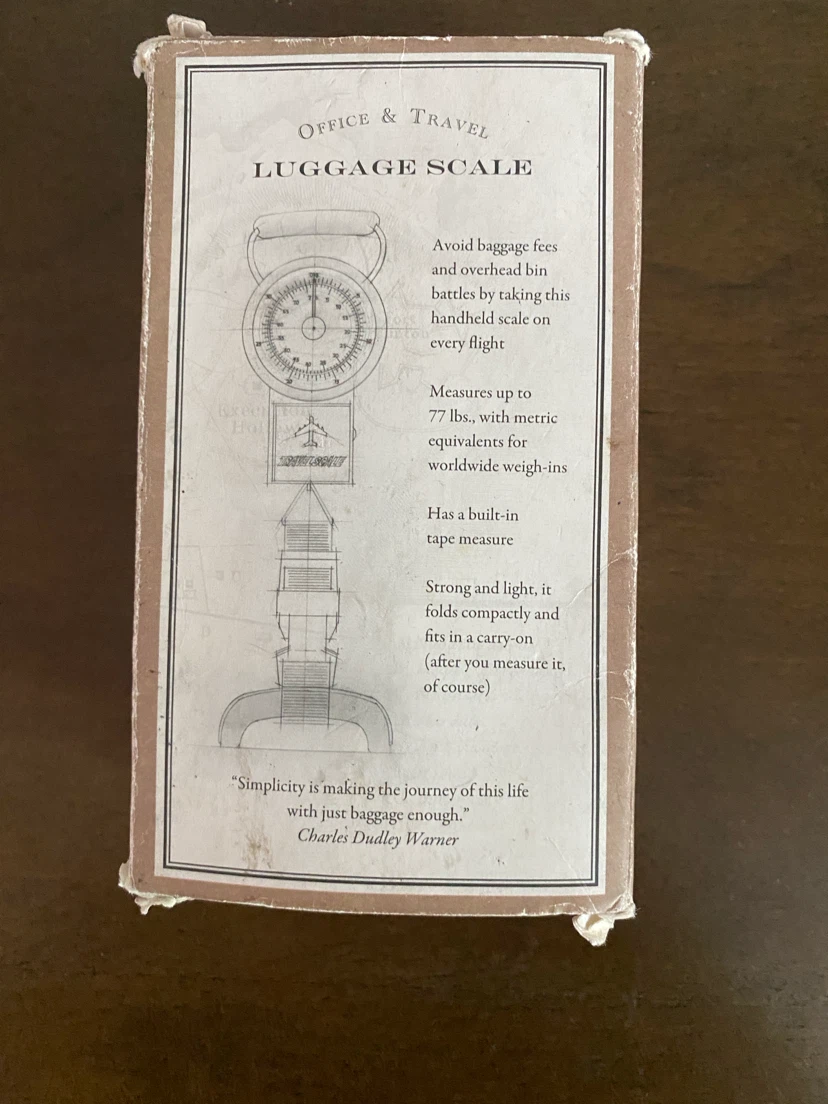 Travel Luggage Scale by Restoration Hardware - photo 2