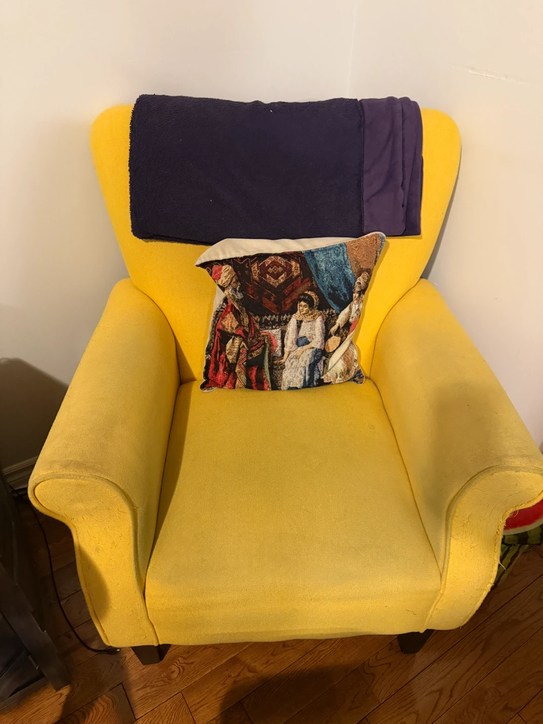 Yellow Accent Chair