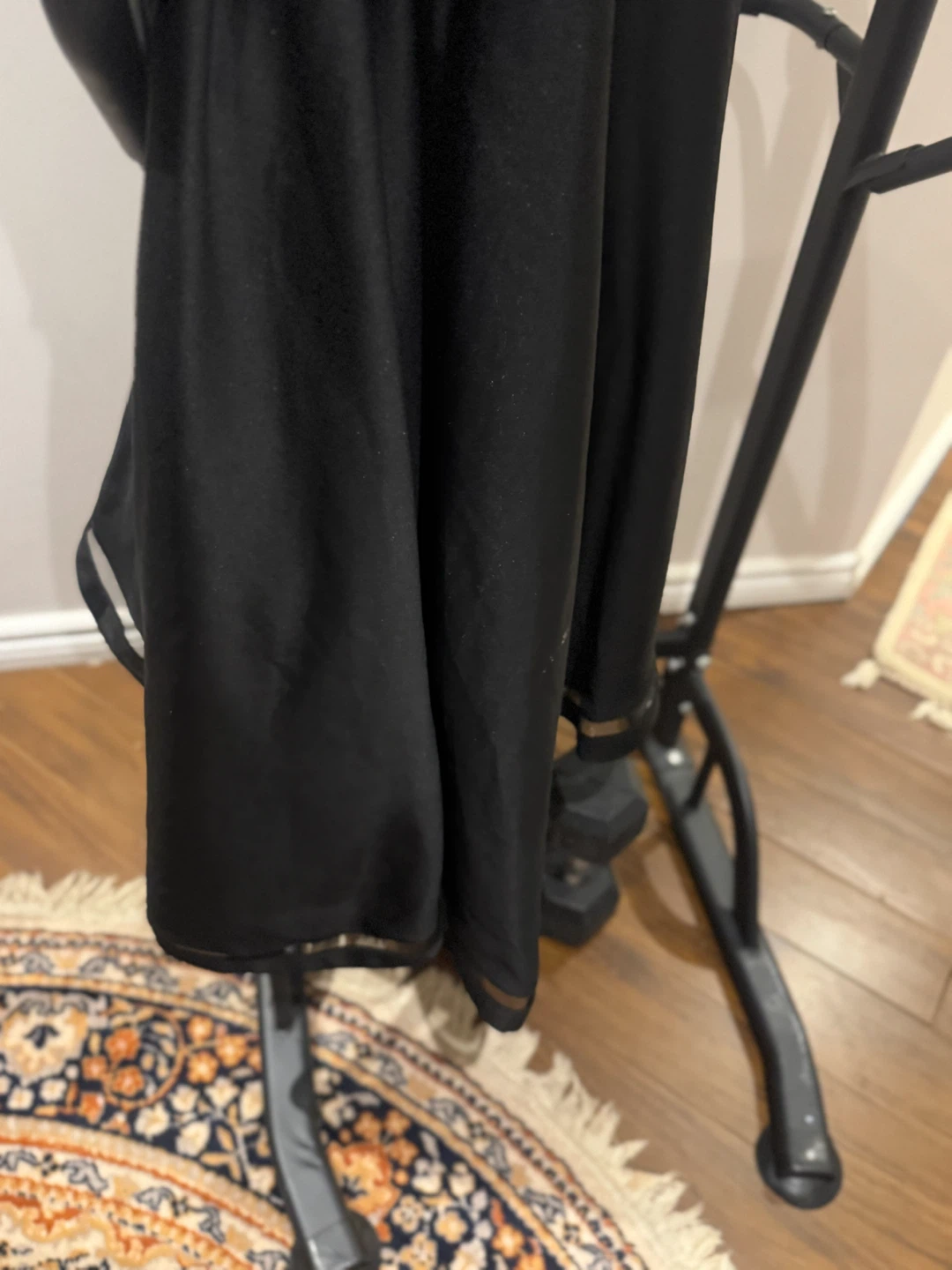 Black Lace Halter Neck Dress - photo 4