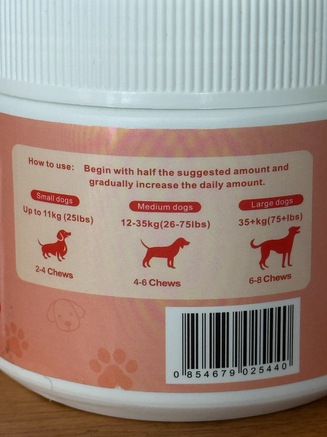 Luna & Luffy Dog Probiotics Beef Flavor 100 Soft Chews - photo 2