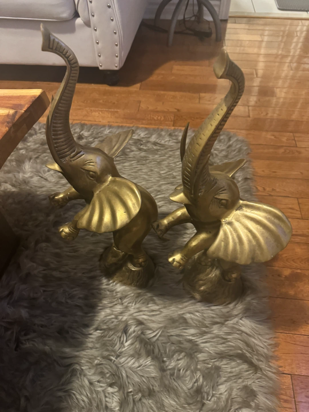Brass Elephant Figurine - photo 4