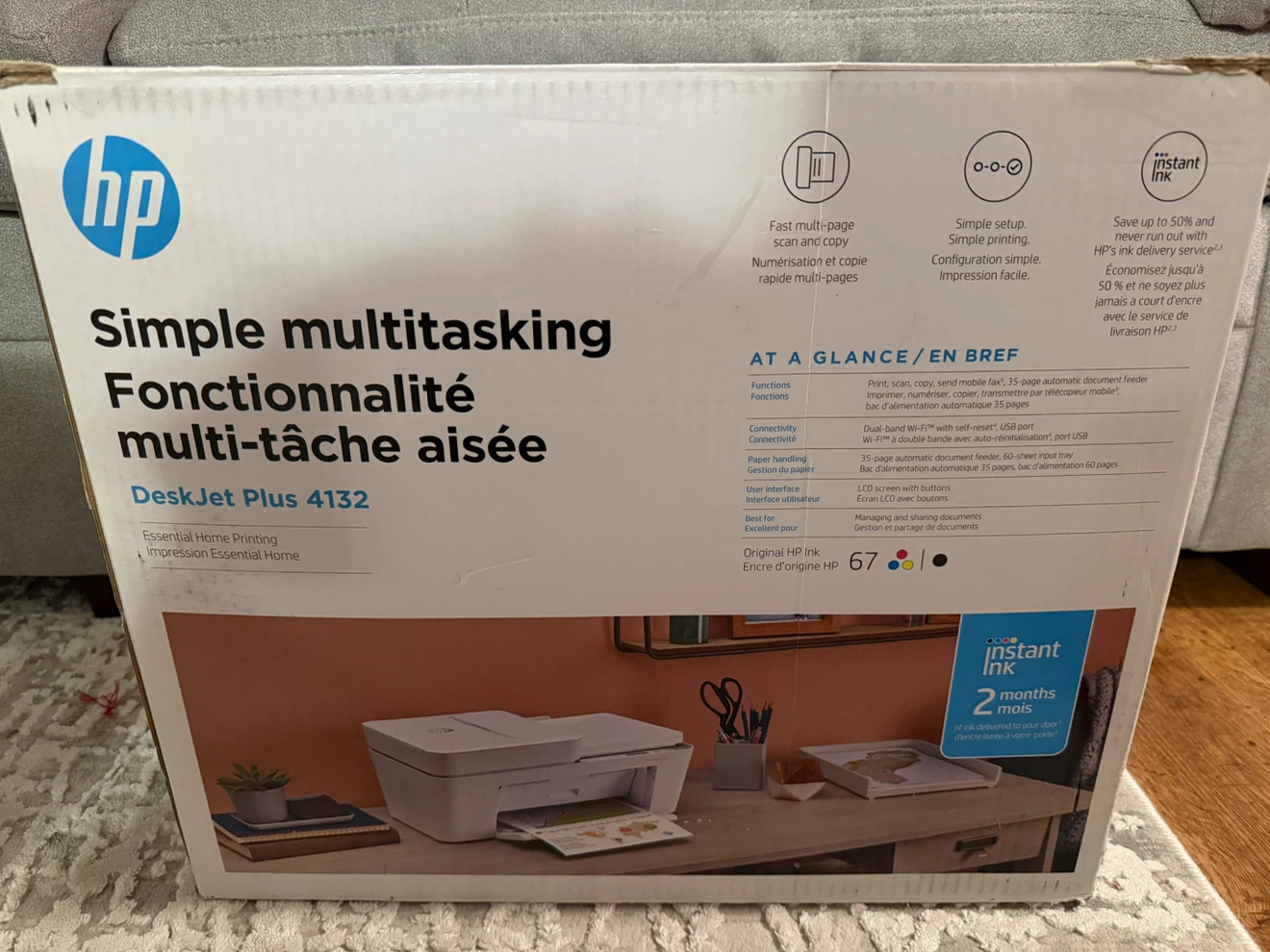 HP DeskJet Plus 4132 All-in-One Printer
