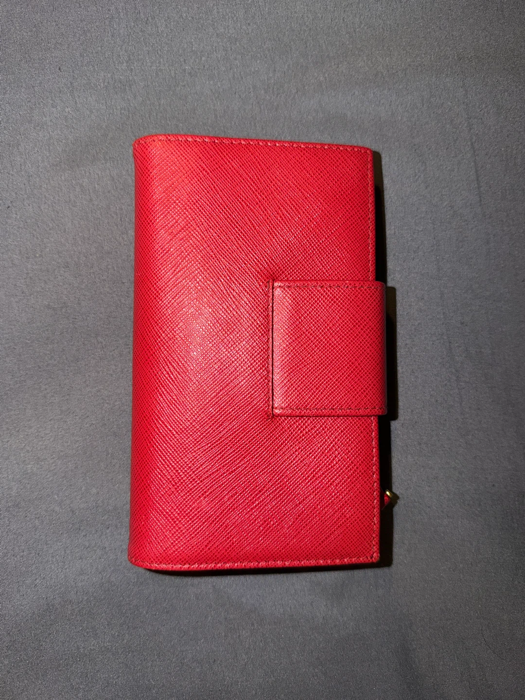 Prada Red Saffiano Leather Wallet - photo 2